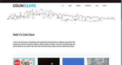 Desktop Screenshot of colinellard.com